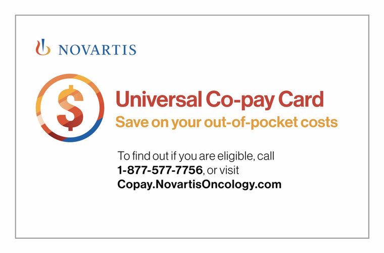 Novartis Universal Co-pay Card