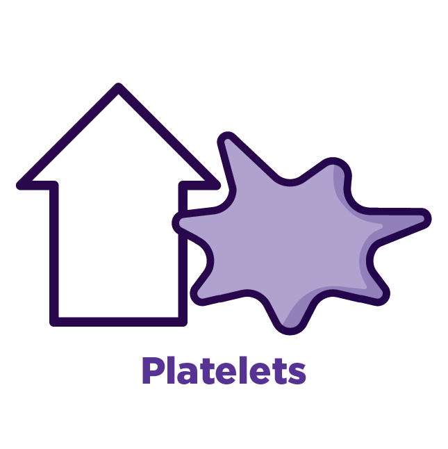 PROMACTA helps your body increase the production of Platelets